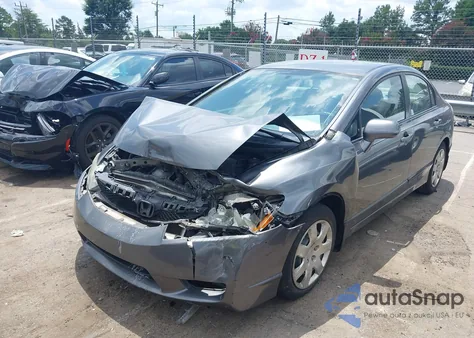 2011 Honda Civic Lx from USA, damaged, VIN 19XFA1F59BE022797